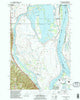Sauvie Island Oregon Historical topographic map, 1:24000 scale, 7.5 X 7.5 Minute, Year 1990