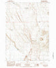 Sawed Horn Oregon Historical topographic map, 1:24000 scale, 7.5 X 7.5 Minute, Year 1984
