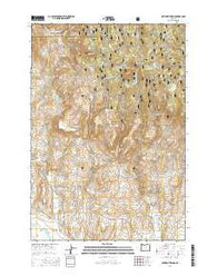 Sawtooth Ridge Oregon Current topographic map, 1:24000 scale, 7.5 X 7.5 Minute, Year 2014