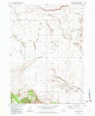 Schaub Lake Oregon Historical topographic map, 1:24000 scale, 7.5 X 7.5 Minute, Year 1982