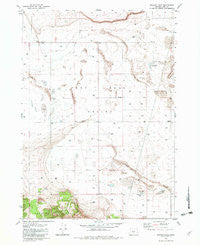 Schaub Lake Oregon Historical topographic map, 1:24000 scale, 7.5 X 7.5 Minute, Year 1982