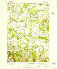 Scholls Oregon Historical topographic map, 1:24000 scale, 7.5 X 7.5 Minute, Year 1954