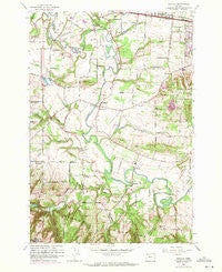 Scholls Oregon Historical topographic map, 1:24000 scale, 7.5 X 7.5 Minute, Year 1961