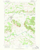 Scio Oregon Historical topographic map, 1:24000 scale, 7.5 X 7.5 Minute, Year 1969