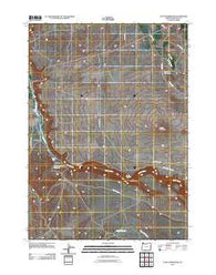 Scott Reservoir Oregon Historical topographic map, 1:24000 scale, 7.5 X 7.5 Minute, Year 2011