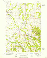 Scotts Mills Oregon Historical topographic map, 1:24000 scale, 7.5 X 7.5 Minute, Year 1954