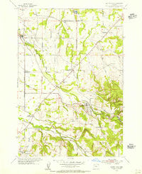 Scotts Mills Oregon Historical topographic map, 1:24000 scale, 7.5 X 7.5 Minute, Year 1954