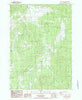 Scotts Valley Oregon Historical topographic map, 1:24000 scale, 7.5 X 7.5 Minute, Year 1987