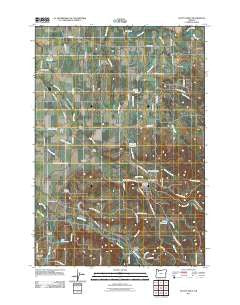 Scotts Mills Oregon Historical topographic map, 1:24000 scale, 7.5 X 7.5 Minute, Year 2011