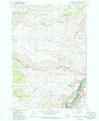 Seekseequa Junction Oregon Historical topographic map, 1:24000 scale, 7.5 X 7.5 Minute, Year 1985
