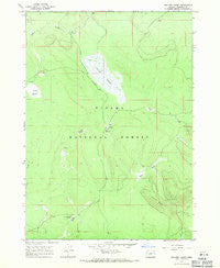 Sellers Marsh Oregon Historical topographic map, 1:24000 scale, 7.5 X 7.5 Minute, Year 1967