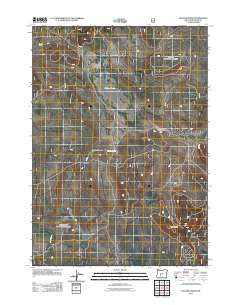 Sellers Marsh Oregon Historical topographic map, 1:24000 scale, 7.5 X 7.5 Minute, Year 2011