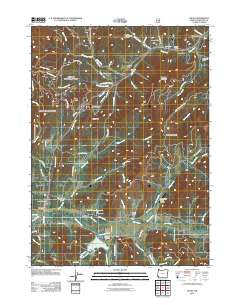 Selma Oregon Historical topographic map, 1:24000 scale, 7.5 X 7.5 Minute, Year 2011