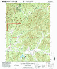 Selma Oregon Historical topographic map, 1:24000 scale, 7.5 X 7.5 Minute, Year 1996