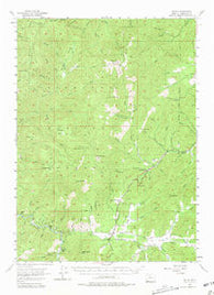 Selma Oregon Historical topographic map, 1:62500 scale, 15 X 15 Minute, Year 1954