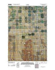 Service Buttes Oregon Historical topographic map, 1:24000 scale, 7.5 X 7.5 Minute, Year 2011