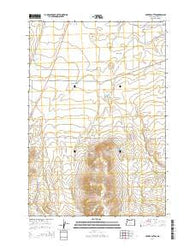 Service Buttes Oregon Current topographic map, 1:24000 scale, 7.5 X 7.5 Minute, Year 2014