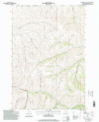 Sevenmile Creek Oregon Historical topographic map, 1:24000 scale, 7.5 X 7.5 Minute, Year 1996