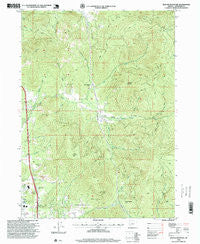 Sexton Mountain Oregon Historical topographic map, 1:24000 scale, 7.5 X 7.5 Minute, Year 1996