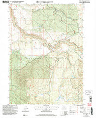 Shake Butte Oregon Historical topographic map, 1:24000 scale, 7.5 X 7.5 Minute, Year 2004