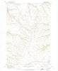 Shaniko Oregon Historical topographic map, 1:24000 scale, 7.5 X 7.5 Minute, Year 1971