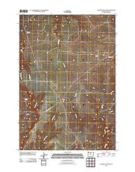 Shaniko Junction Oregon Historical topographic map, 1:24000 scale, 7.5 X 7.5 Minute, Year 2011