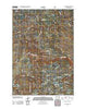 Sharp Ridge Oregon Historical topographic map, 1:24000 scale, 7.5 X 7.5 Minute, Year 2011