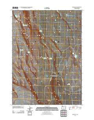 Sharp Top Oregon Historical topographic map, 1:24000 scale, 7.5 X 7.5 Minute, Year 2011