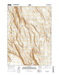 Sharp Top Oregon Current topographic map, 1:24000 scale, 7.5 X 7.5 Minute, Year 2014