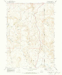 Sheaville Oregon Historical topographic map, 1:24000 scale, 7.5 X 7.5 Minute, Year 1969