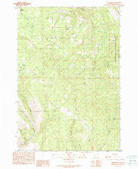 Sheep Ridge Oregon Historical topographic map, 1:24000 scale, 7.5 X 7.5 Minute, Year 1990