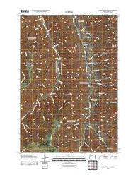 Sheep Creek Divide Oregon Historical topographic map, 1:24000 scale, 7.5 X 7.5 Minute, Year 2011