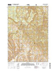 Sheep Ridge Oregon Current topographic map, 1:24000 scale, 7.5 X 7.5 Minute, Year 2014