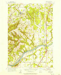 Sherwood Oregon Historical topographic map, 1:24000 scale, 7.5 X 7.5 Minute, Year 1954