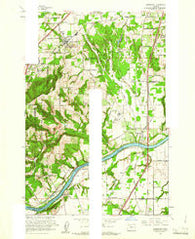 Sherwood Oregon Historical topographic map, 1:24000 scale, 7.5 X 7.5 Minute, Year 1961