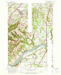 Sherwood Oregon Historical topographic map, 1:24000 scale, 7.5 X 7.5 Minute, Year 1961