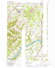 Sherwood Oregon Historical topographic map, 1:24000 scale, 7.5 X 7.5 Minute, Year 1961