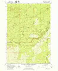 Shevlin Park Oregon Historical topographic map, 1:24000 scale, 7.5 X 7.5 Minute, Year 1962
