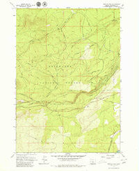 Shevlin Park Oregon Historical topographic map, 1:24000 scale, 7.5 X 7.5 Minute, Year 1962