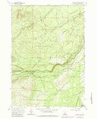 Shevlin Park Oregon Historical topographic map, 1:24000 scale, 7.5 X 7.5 Minute, Year 1962