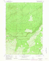 Shevlin Park Oregon Historical topographic map, 1:24000 scale, 7.5 X 7.5 Minute, Year 1962