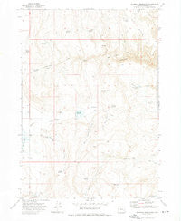 Shumway Reservoir Oregon Historical topographic map, 1:24000 scale, 7.5 X 7.5 Minute, Year 1972