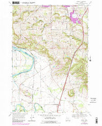 Sidney Oregon Historical topographic map, 1:24000 scale, 7.5 X 7.5 Minute, Year 1970