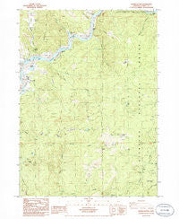 Signal Buttes Oregon Historical topographic map, 1:24000 scale, 7.5 X 7.5 Minute, Year 1986