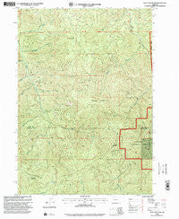 Silica Mountain Oregon Historical topographic map, 1:24000 scale, 7.5 X 7.5 Minute, Year 1998