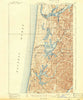 Siltcoos Lake Oregon Historical topographic map, 1:62500 scale, 15 X 15 Minute, Year 1920