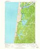 Siltcoos Lake Oregon Historical topographic map, 1:62500 scale, 15 X 15 Minute, Year 1956