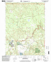 Silver Dollar Flat Oregon Historical topographic map, 1:24000 scale, 7.5 X 7.5 Minute, Year 1998