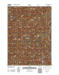 Silver Peak Oregon Historical topographic map, 1:24000 scale, 7.5 X 7.5 Minute, Year 2011