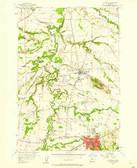 Silverton Oregon Historical topographic map, 1:24000 scale, 7.5 X 7.5 Minute, Year 1956